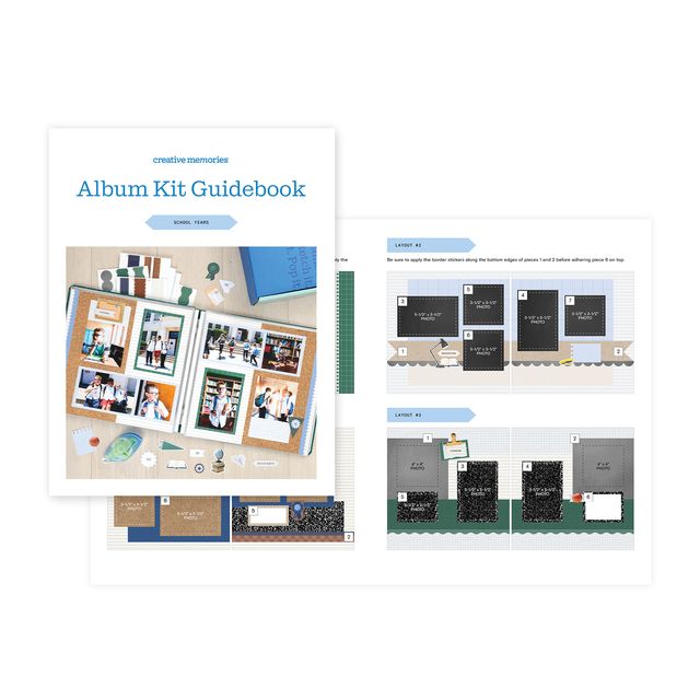 アルバムキット コア スクール イヤーズ らくらくアルバム Album Life